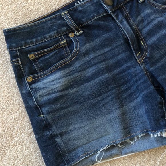 American Eagle Outfitters Shortie Denim Shorts - Picture 3 of 8
